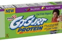 Yoplait GoGurt蛋白质